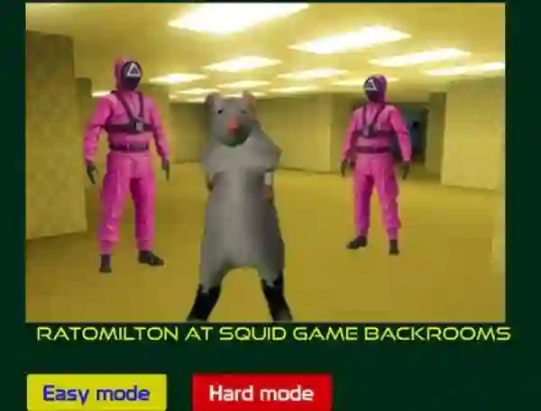 Leikur Ratomilton at Squid Game Backrooms á netinu