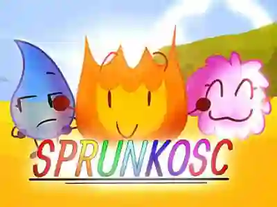Leikur Sprunki x BFDI á netinu