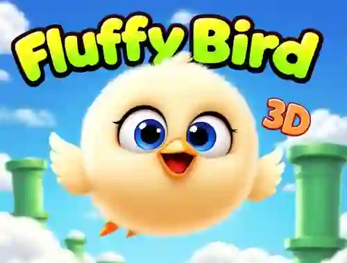 Leikur Fluffy Bird 3D á netinu
