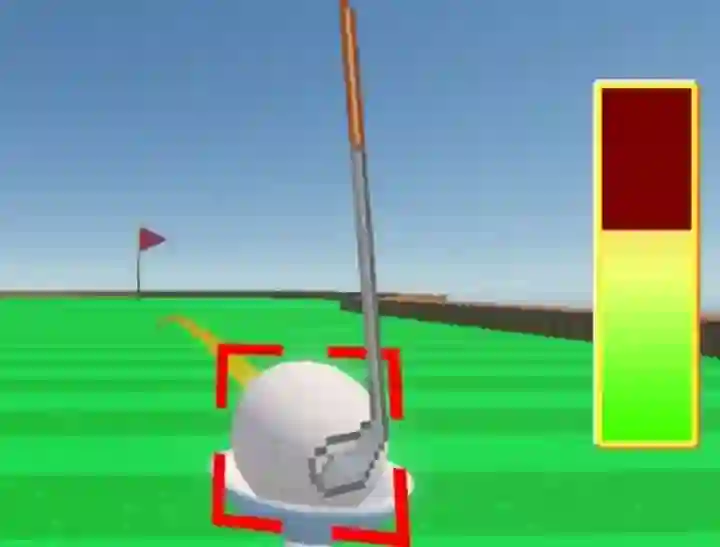 Leikur Super Mega Power Golf 3D á netinu