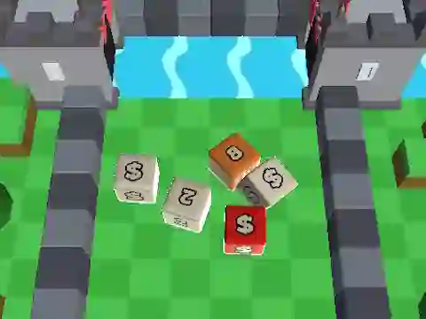 Leikur Cubatoria Merge 2048 á netinu