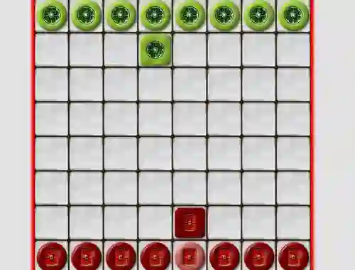 Leikur Ludus Roman Checkers á netinu