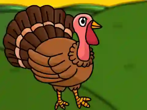 Leikur Rescue the Forest Turkey from Cage á netinu