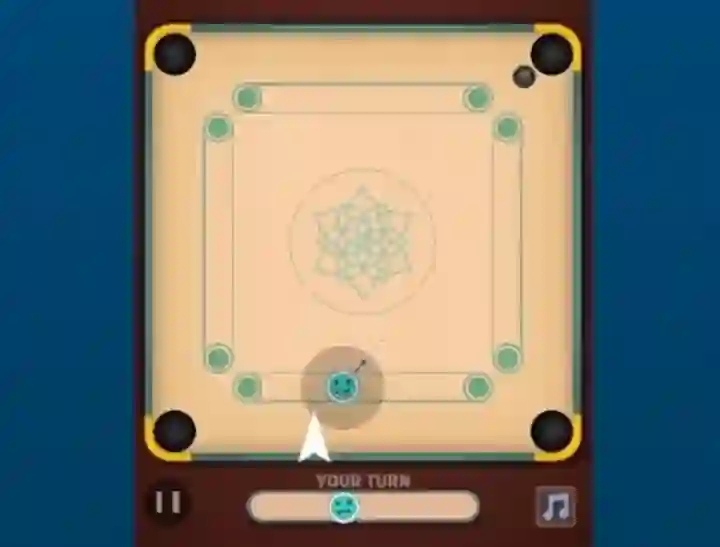Leikur Carrom Rush á netinu