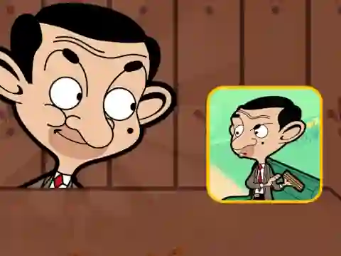 Leikur Mr Bean Solve Puzzle á netinu