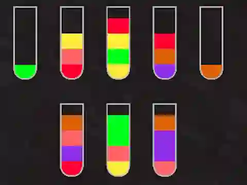 Leikur Water Sort Puzzle á netinu
