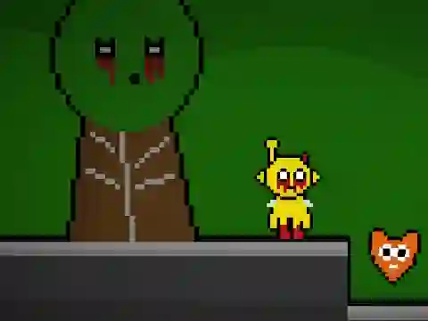 Leikur Sprunki Horror Version Dark á netinu
