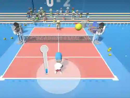 Leikur Tennis Clash á netinu