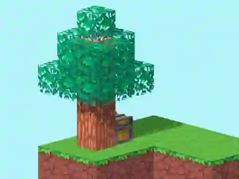 Leikur Skyblock 3D: Survival á netinu