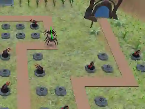 Leikur Tower Defense á netinu
