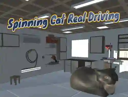 Leikur Spinning Cat Real Driving á netinu