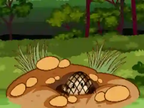 Leikur Burrowed Trouble á netinu