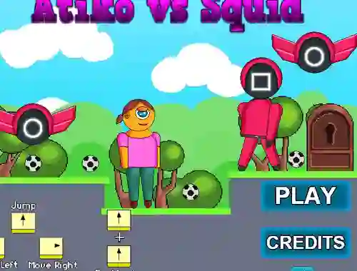 Leikur Atiko Vs Squid á netinu