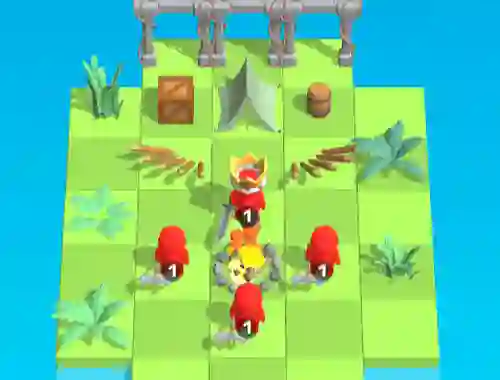 Leikur Castle Wars Cell Battle á netinu