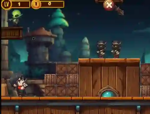 Leikur Zombie Knockdown á netinu