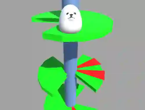 Leikur Eggdog Helix Jumper á netinu