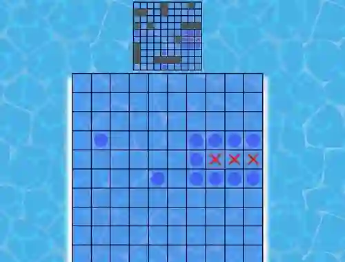 Leikur Battleship On Cells á netinu