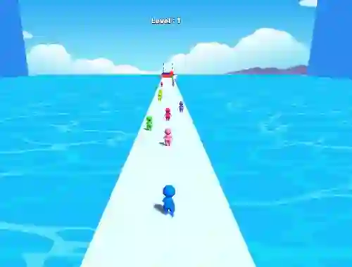 Leikur Stickman Collect Run á netinu