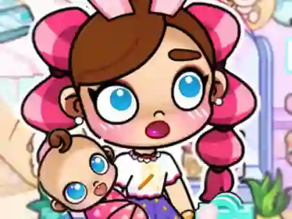 Leikur Jigsaw Puzzle: Avatar Baby Store á netinu