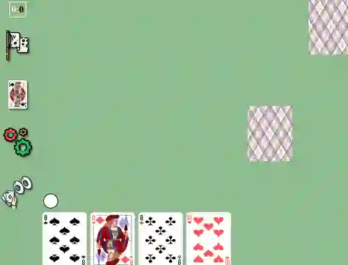 Leikur Mau-mau - 101 Card Duel á netinu