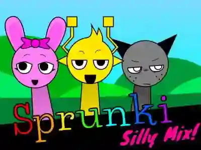 Leikur Silly Sprunki á netinu