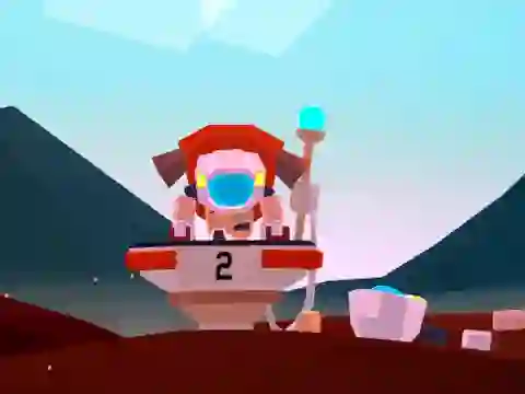 Leikur Mars Jump á netinu