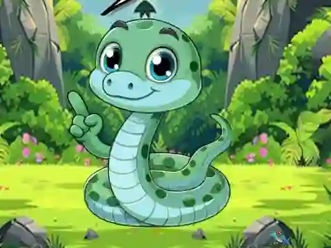 Leikur Snake Searching The Baby á netinu
