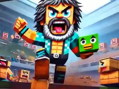 Leikur Chicken Jockey Combat á netinu