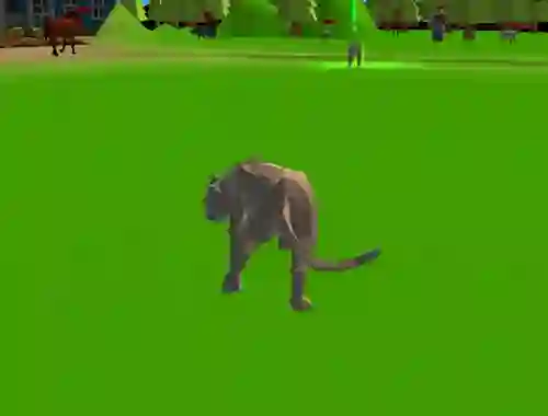 Leikur Cougar Simulator - Big Cats á netinu