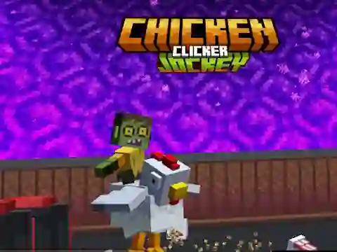 Leikur Chicken Jockey Clicker á netinu