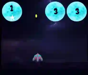 Leikur Space Shooter 2D á netinu