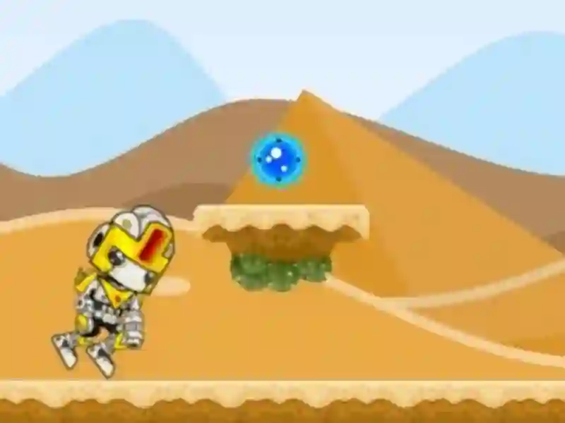 Leikur Run Robot Run á netinu