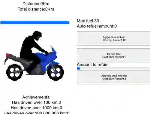 Leikur Motorbike Clicker á netinu