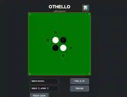 Leikur Othello-reversi á netinu