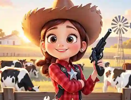 Leikur Find The Differences: Cow Farm á netinu