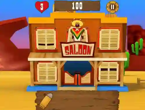 Leikur Saloon Robbery á netinu