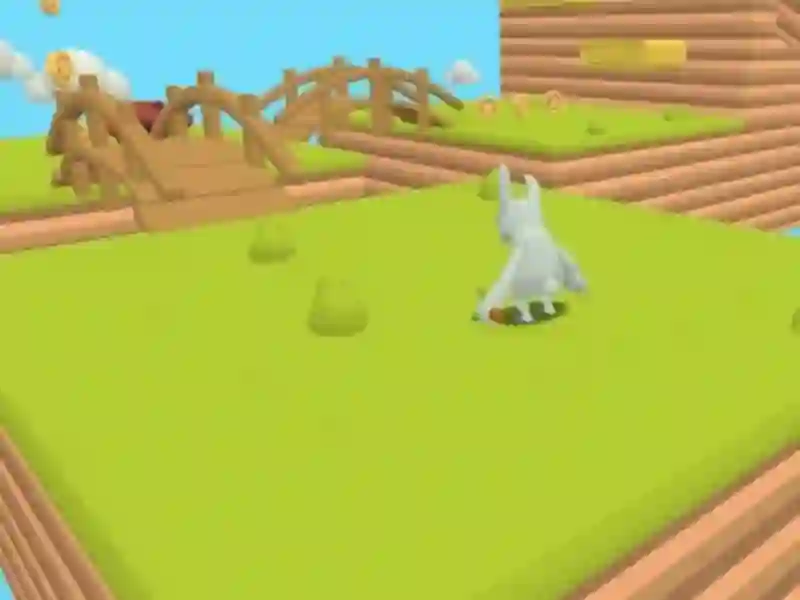 Leikur Bunny Coin Hop á netinu