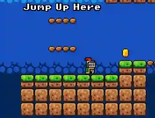 Leikur Knight Coin Quest á netinu