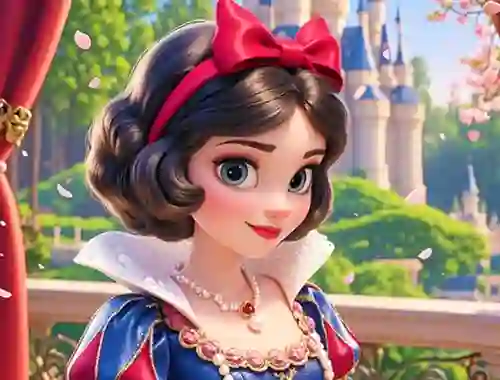 Leikur Find The Differences: Snow White á netinu