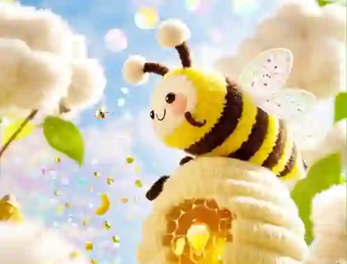 Leikur Find The Differences: Little Bee's Adventure á netinu