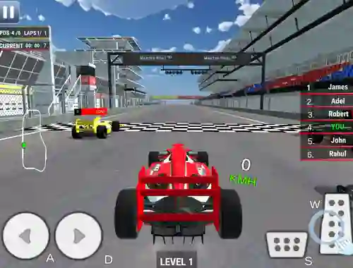 Leikur Formula Car Racing á netinu