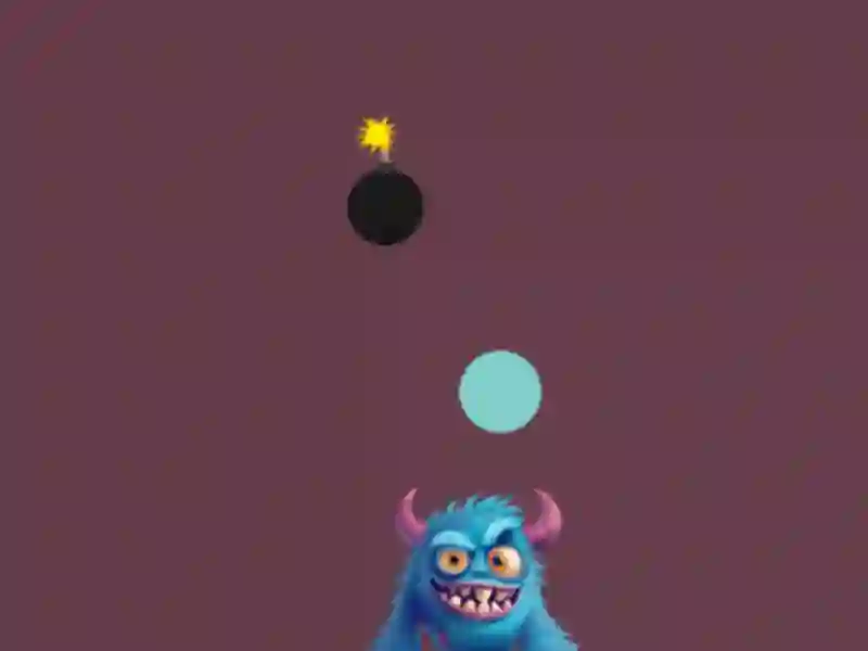 Leikur Geometry Monster Endless Shape Rush á netinu