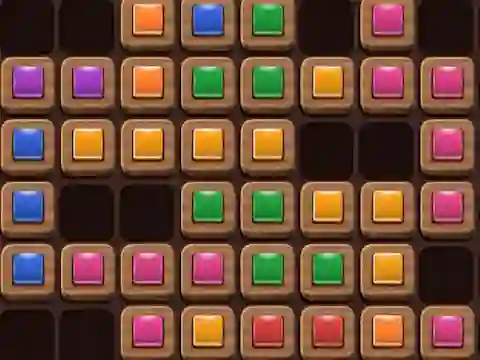 Leikur Wood Block Puzzle á netinu