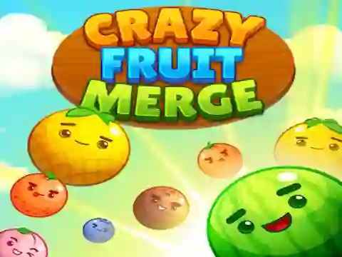 Leikur Crazy Fruit Merge á netinu