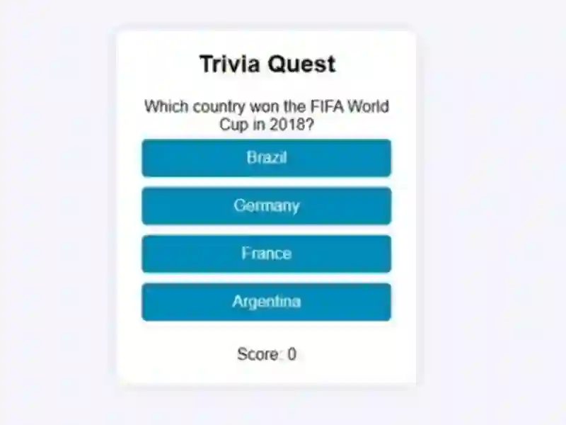 Leikur Trivia Quest á netinu