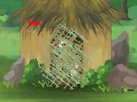 Leikur Trapped Owl Family Escape á netinu