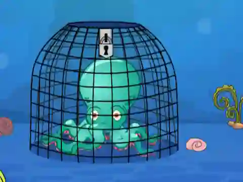 Leikur Release Octopus from Cage á netinu