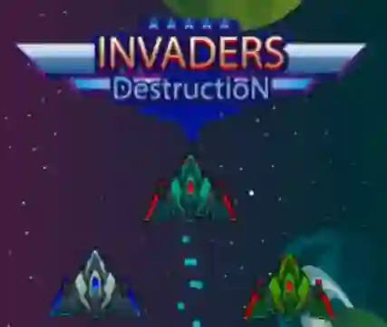Leikur Invaders Destruction á netinu
