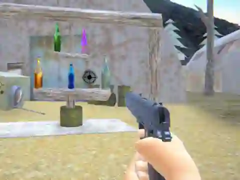 Leikur Bottle Shooter 3d á netinu