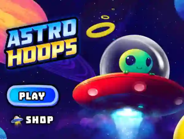 Leikur Astro Hoops á netinu